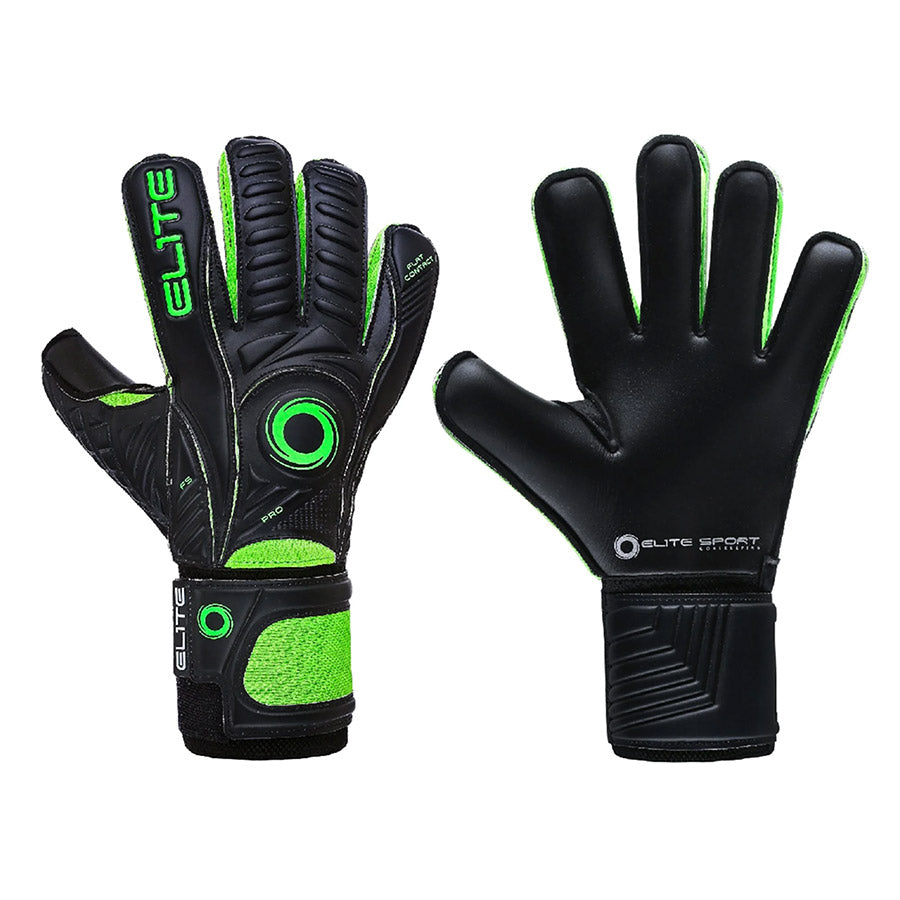 Elite Sport BG Goalkeeper Gloves Black/Green